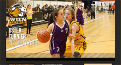 Desktop Screenshot of basketball-wien.at